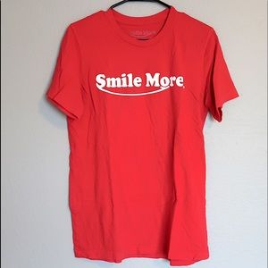 Smile More T Shirt